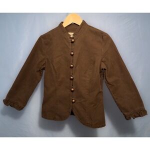 RARE Ralph Lauren Denim & Supply Brown (M) Jacket - Military - Mandarin - Asian